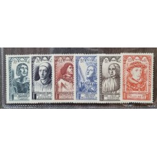 FRANCIA 1946 YV 765/70 SERIE COMPLETA NUEVA MINT 12 €